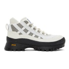 MCQ Off-White and Grey AL-4 Hiking Boots