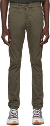 Nudie Jeans Taupe Slim Adam Trousers