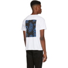 Saturdays NYC White Blue Orchid T-Shirt