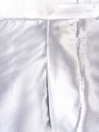 Sapio N7 Silver Lurex Canvas Trousers