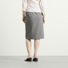 Jil Sander Women's High Waist Skirt with Slashed Side Waistband in Shadow