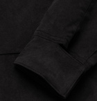 Fear of God - Oversized Faux Suede Padded Primaloft Overshirt - Black