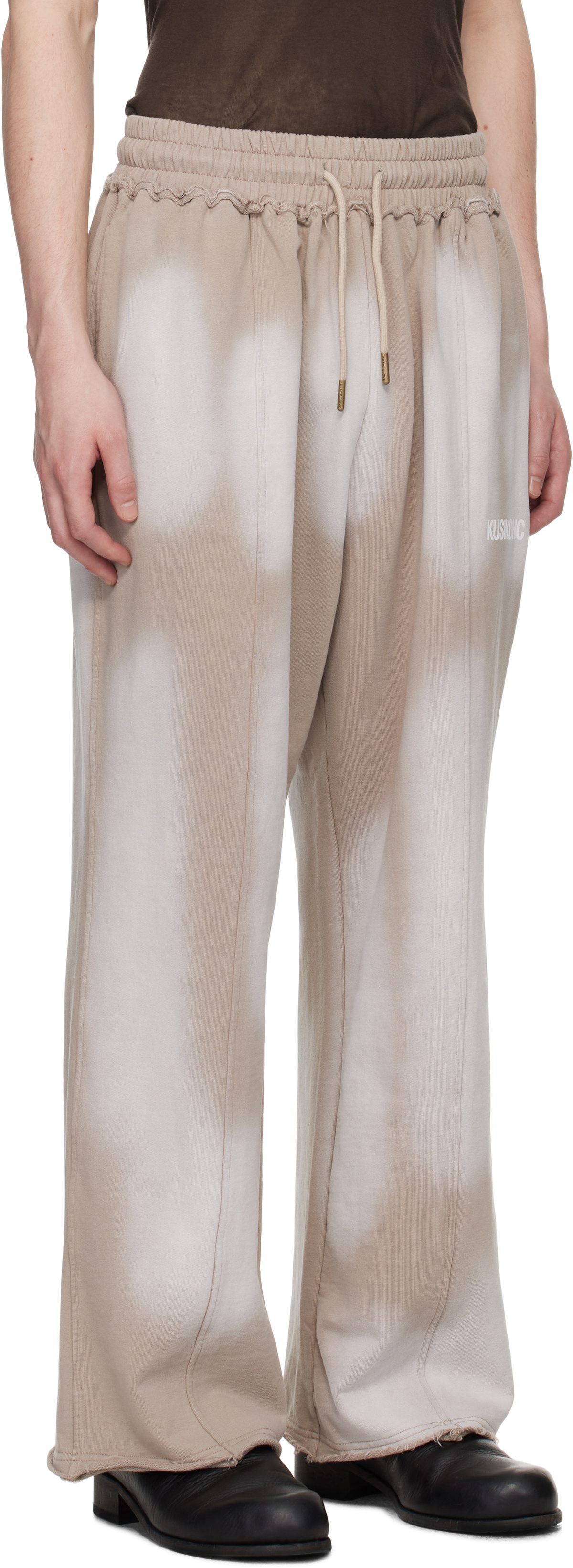 KUSIKOHC Gray Dyed Sweatpants