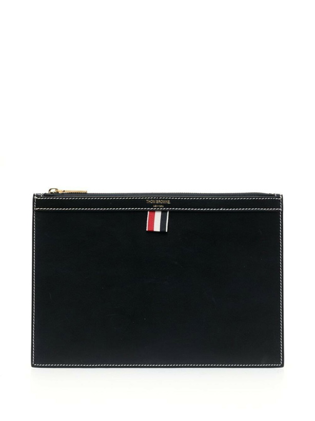 Photo: THOM BROWNE - Smalle Leather Document Case