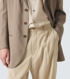 Giorgio Armani Silk-blend straight pants