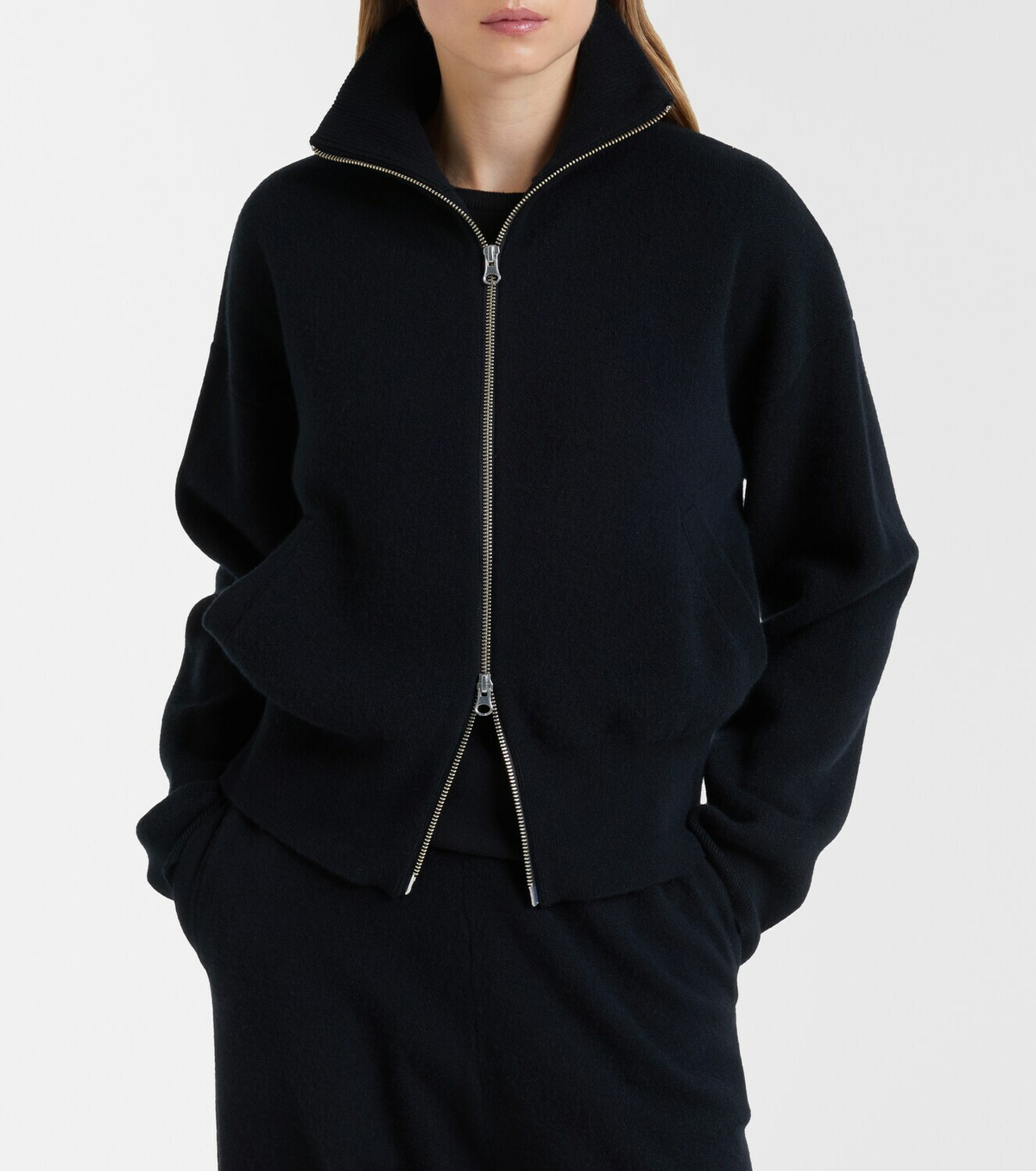 Extreme Cashmere N°385 Xtra Cute cashmere zip-up sweater
