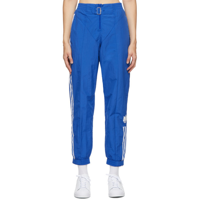 adidas Originals Blue Paolina Russo Edition Striped Track Pants