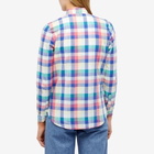 Armor-Lux Women's Long Sleeve Madras Check Shirt in Multi