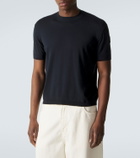 Moncler Silk and cotton T-shirt