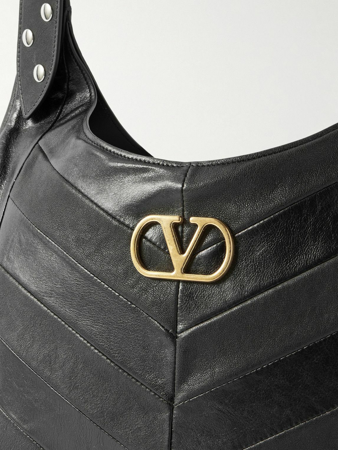 Valentino Garavani - Studded Leather Messenger Bag