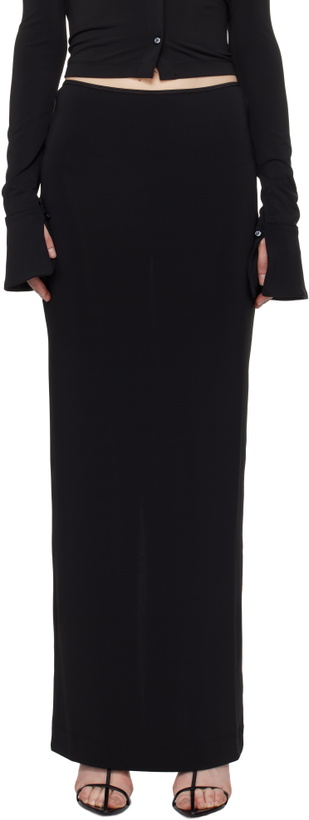 Photo: ÉTERNE Black Emma Maxi Skirt