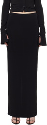 ÉTERNE Black Emma Maxi Skirt