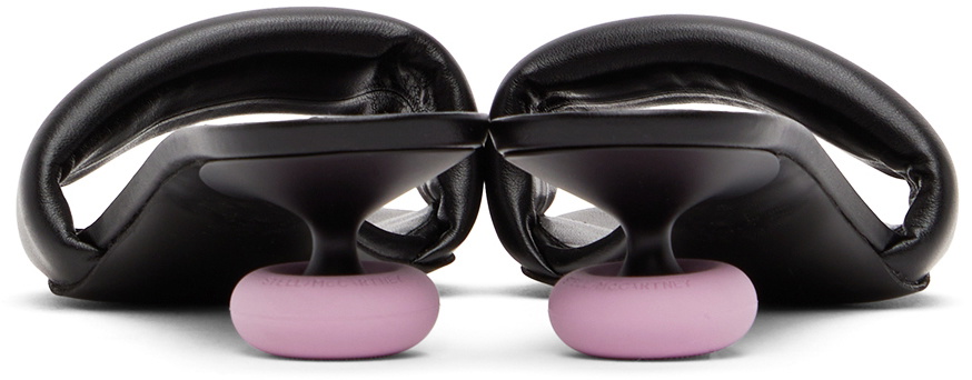 Stella McCartney Black Shroom Heeled Sandals Stella McCartney