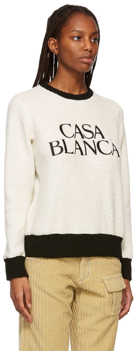 White best sale terry sweatshirt