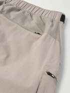 ON - Trek Tapered Ripstop-Trimmed Stretch-Shell Trousers - Neutrals