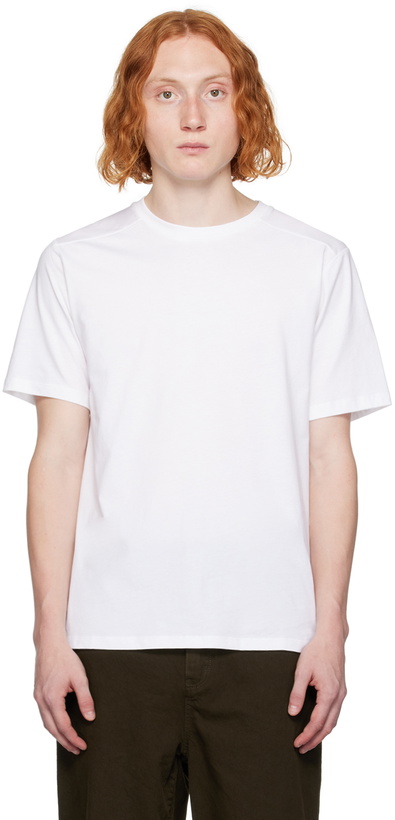 Photo: Mark Kenly Domino Tan Studio White Lambert T-Shirt