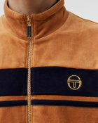 Sergio Tacchini DAMARINDO VELOUR TRACK JACKET Brown Men