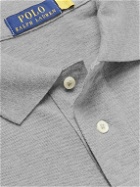 Polo Ralph Lauren - Logo-Embroidered Cotton-Piqué Polo Shirt - Gray