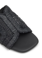 Castañer Philipa Raffia Sandals Black