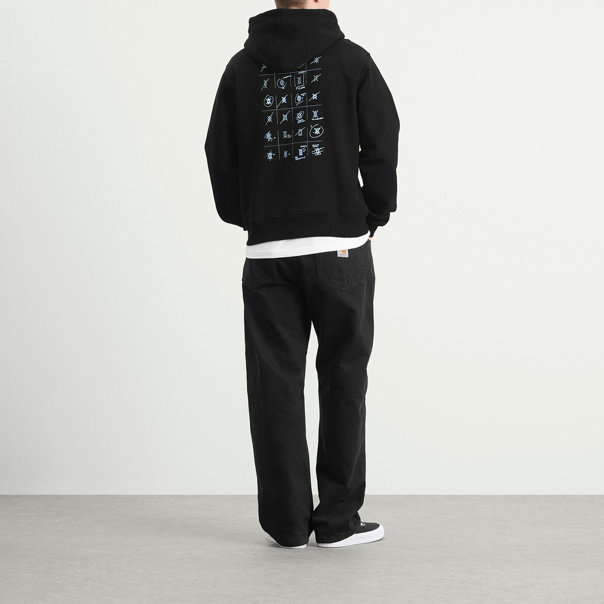 Daily Paper Men's Shield Evolution Hoodie in Black