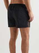 Paul Smith - Slim-Fit Short-Length Grosgrain-Trimmed Recycled Swim Shorts - Black