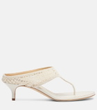 Magda Butrym Crochet thong sandals