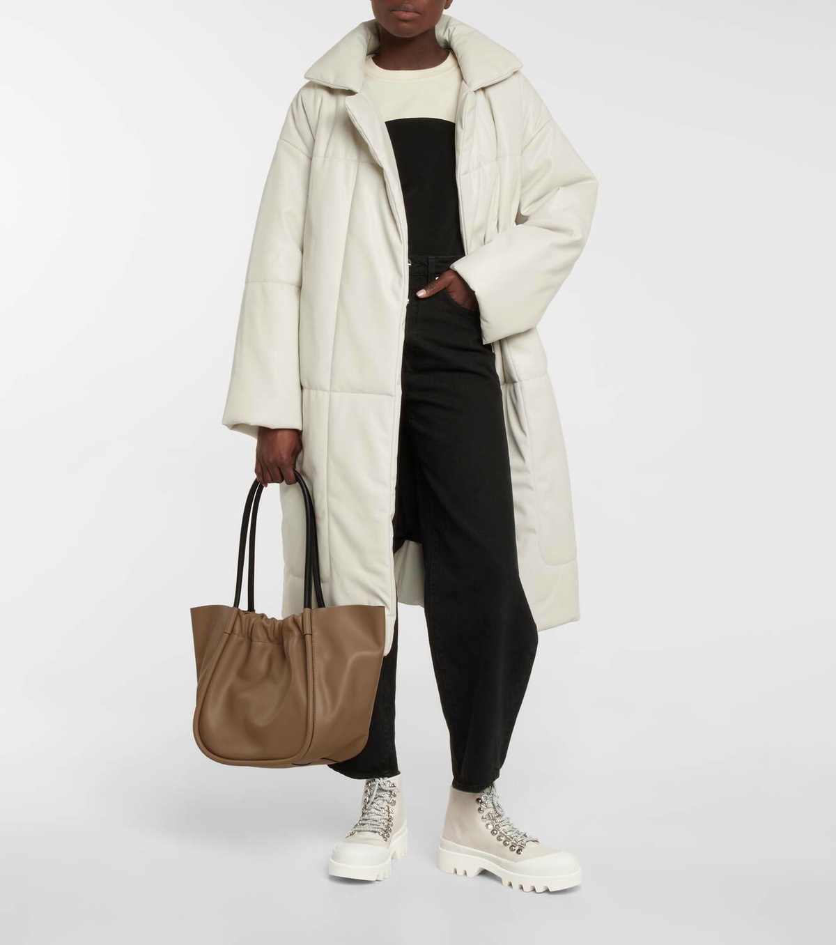 Proenza Schouler Ruched leather tote