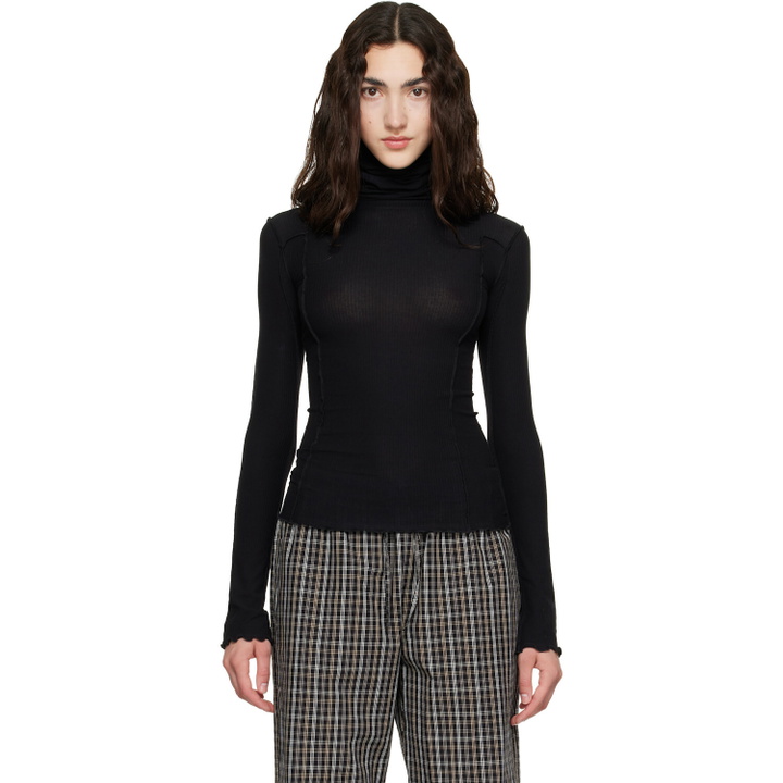 Photo: Baserange Black Omato Turtleneck