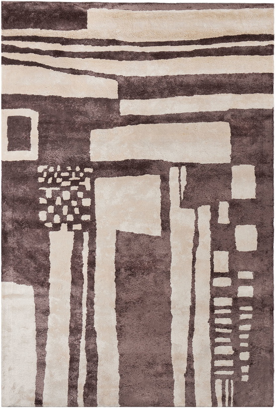 Photo: Cold Picnic Brown Battenburg Rug