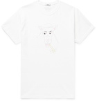 BODE - Printed Cotton-Jersey T-Shirt - White