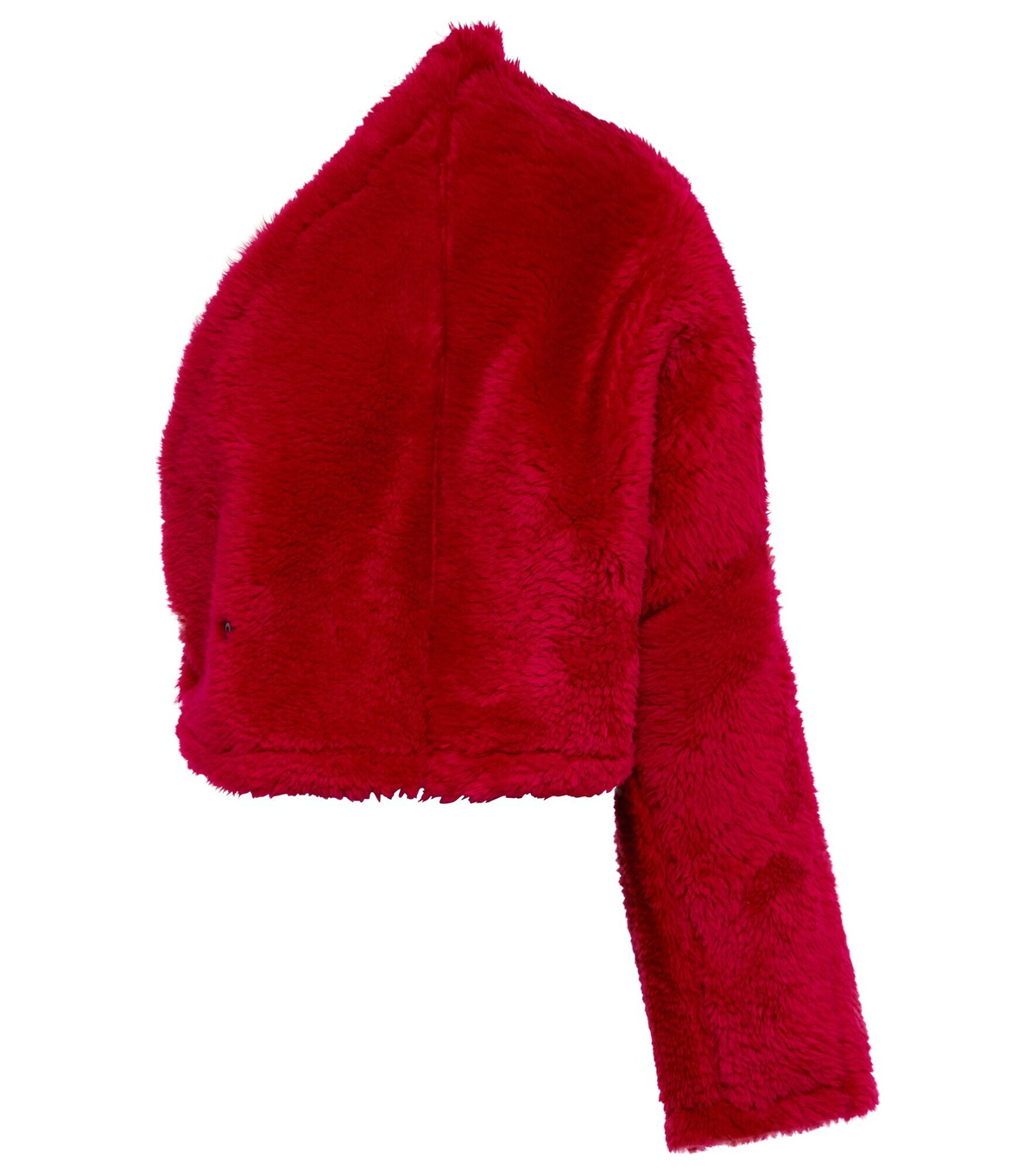 Peter Do - One-shoulder shearling jacket