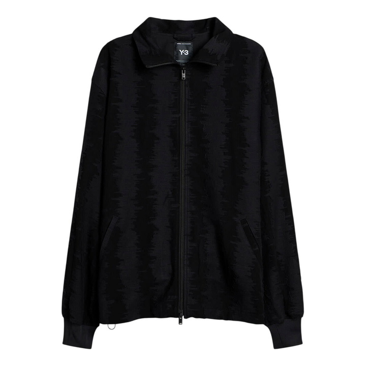 Photo: Y-3 Men's Deco Stitch Track Top in Black