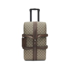 Gucci Beige Wheeled GG Supreme Carry-On Weekender Bag