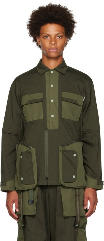 Photo: Archival Reinvent Green Detachable Sleeve Jacket