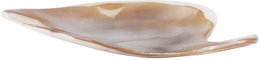 Gohar Off-White Mother of Pearl Scoop