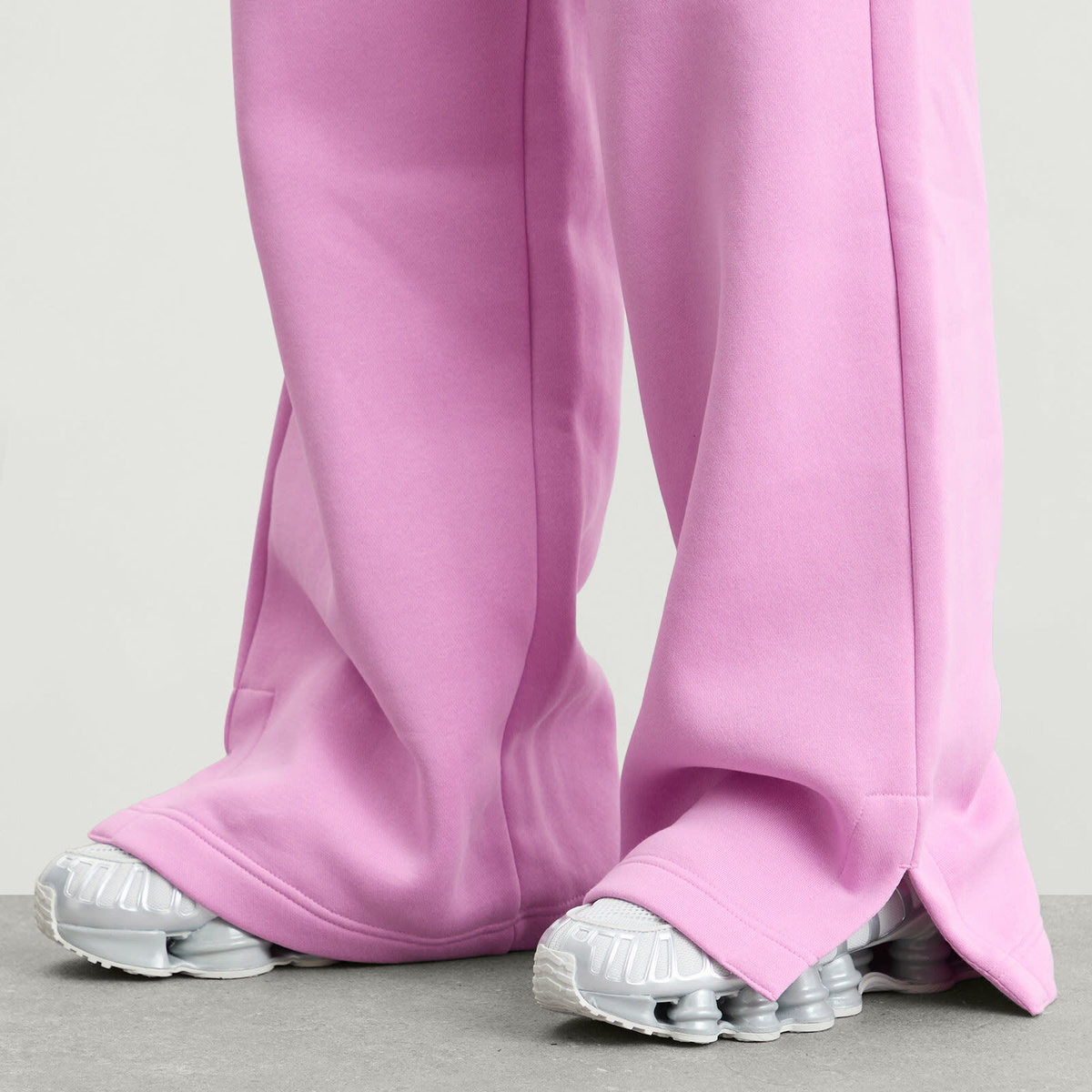 Nike Women's NSW Phoenix Sweatpants in Lt Magenta/Sail