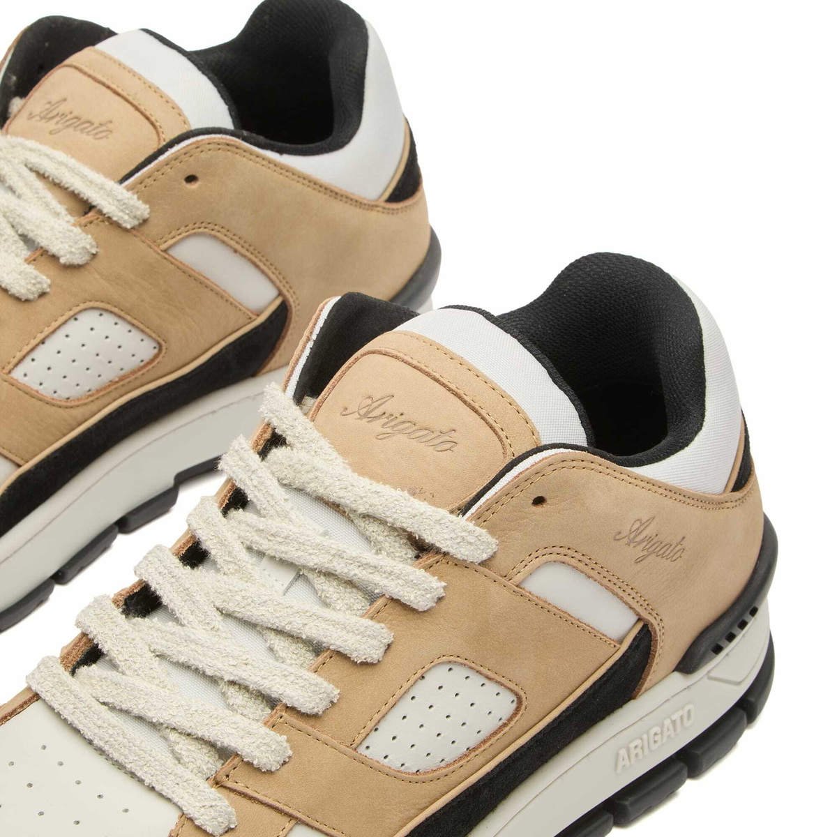 Axel Arigato Men's Area Lo Sneaker in Tan/Black