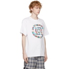 Clot White Flowers Logo T-Shirt