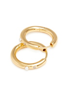 Anni LU Brigitte 18kt Gold-plated Hoop Earrings - One Size