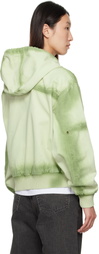 Dime Green Hooded Utility Jacket