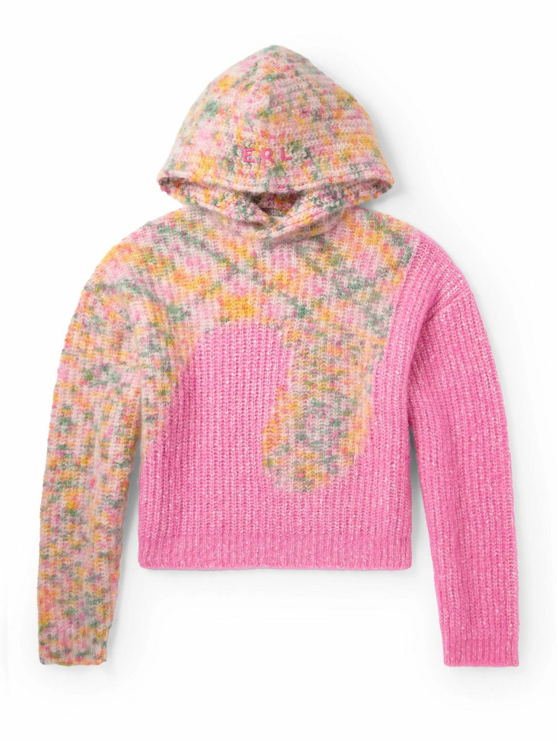 ERL - Gradient-effect mohair-blend sweater ERL