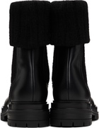 Gianvito Rossi Black Tenney Chelsea Boots