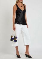 Agolde X Maria Mcmanus Satin top Black