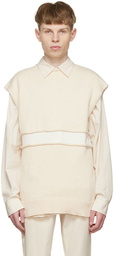 Jil Sander Off-White Cotton T-Shirt