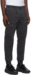 Juun.J Grey Twill Cargo Pants