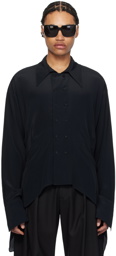 Aaron Esh Black Darted Shirt
