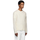 Maison Margiela Off-White Gauge 5/Jersey Sweater