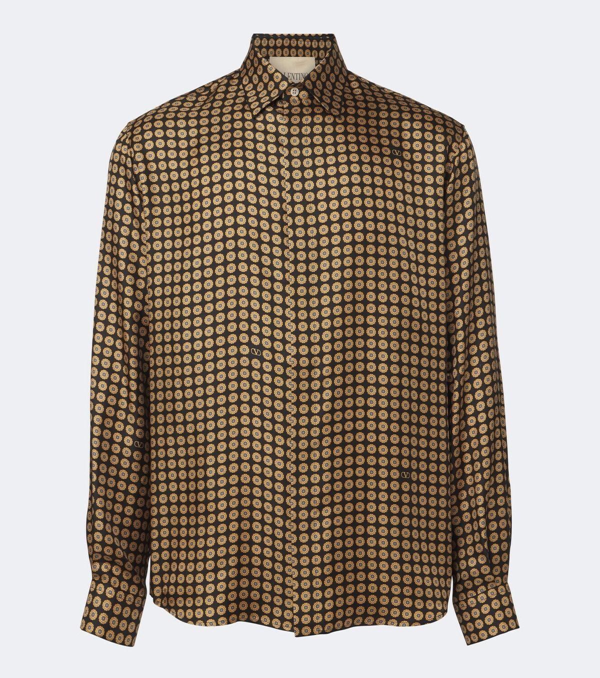Valentino Garavani Printed silk twill shirt