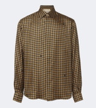 Valentino Garavani Printed silk twill shirt