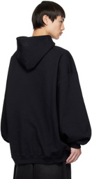 VETEMENTS Black Printed Hoodie